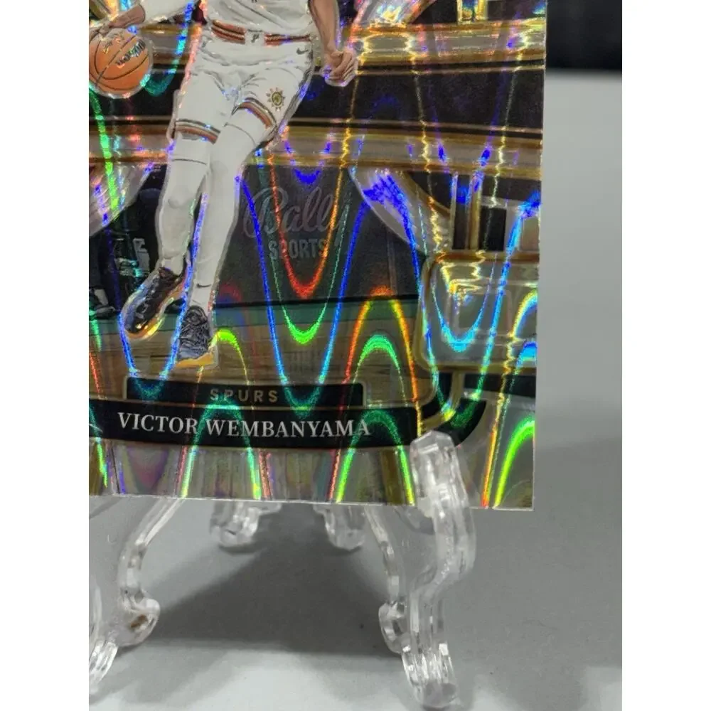 Victor Wembanyama 2023 Panini Select #87 Tectonic Prizm Rookie RC Concourse